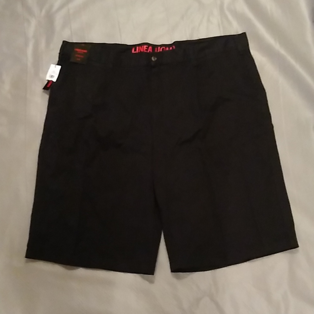 3/$15 Linea Uomo black stretch shorts 50x13 - Picture 1 of 4